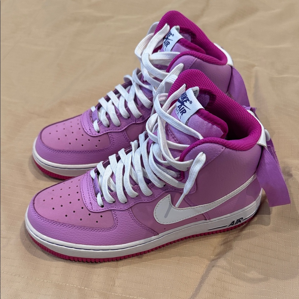 Nike Air Force 1 Hi “Fuscia Glow” GS 6.5Y
